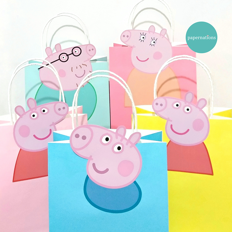 Peppa Pig Paper Bags